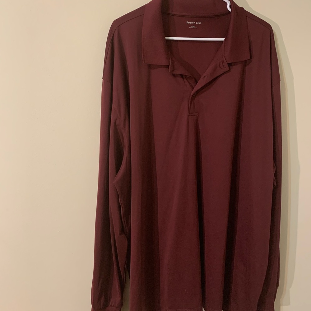 4XL - Sport Tek, Men’s Long Sleeve Shirt - Picture 5 of 11